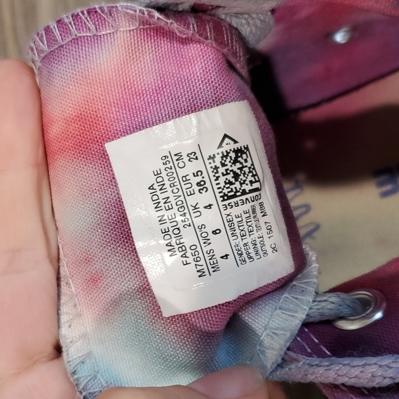 Converse Womens All Star Ankle Ked sneakers shoes sz 6 - Picture 10 of 10